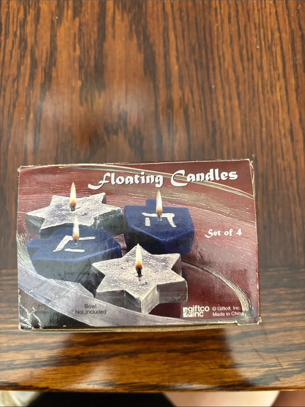 NWT vintage set of 4 floating candles 🕯️for Hanukkah